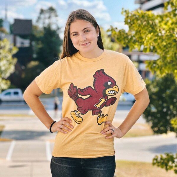 L2 Walking Cy Varsity Gold T-Shirt